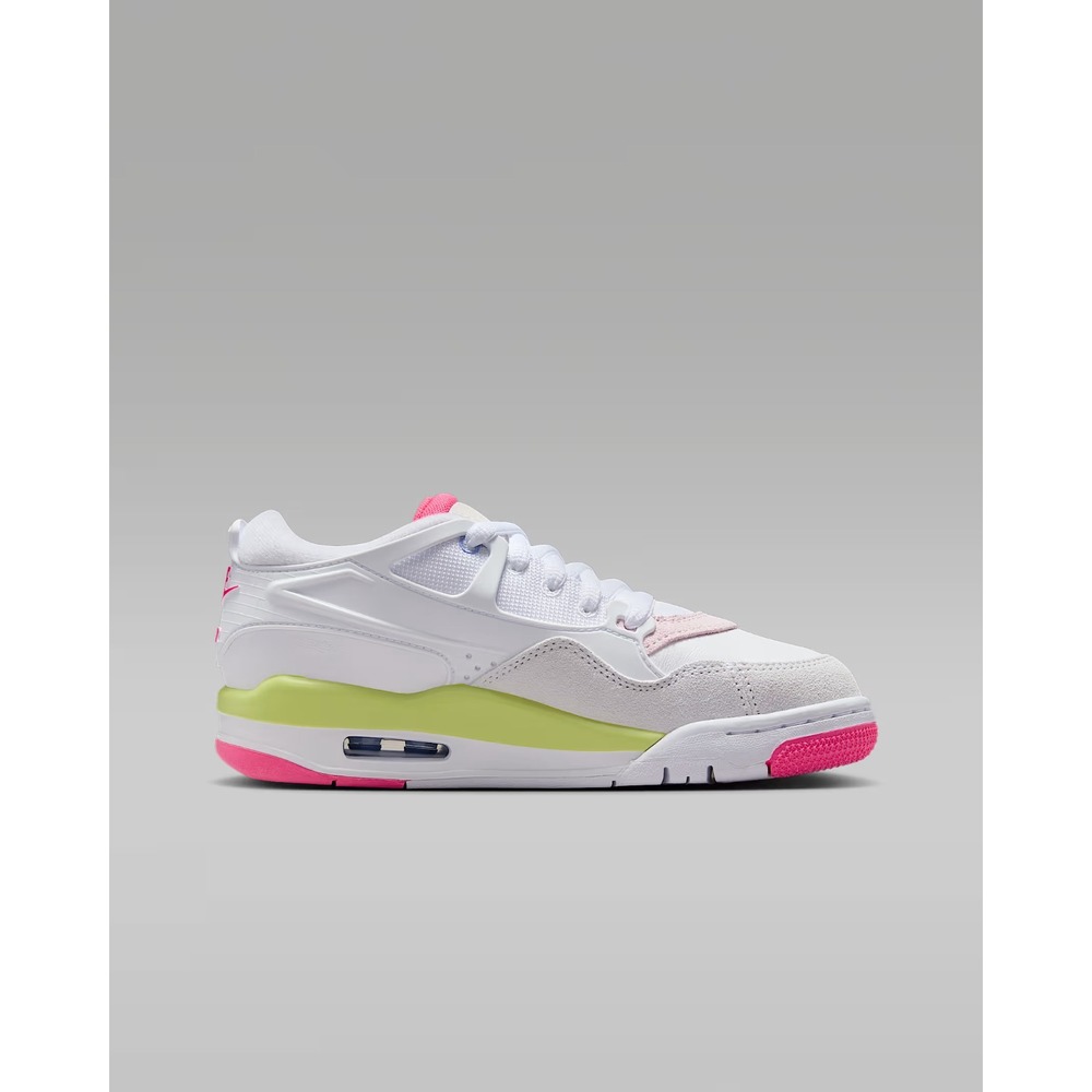 Big Kids Nike Air Jordan 4 RM White/Hyper Pink Sneakers IH0169 100 Size 6Y Youth